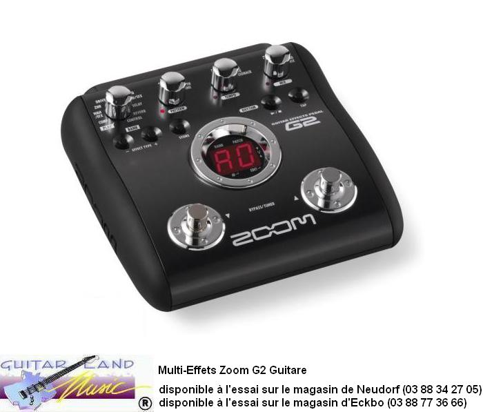 Multi-Effets Zoom G2 pour Guitare